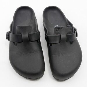 Birkenstock Boston EVA Black Clogs Womens 39 US 8 Water Resistant Work